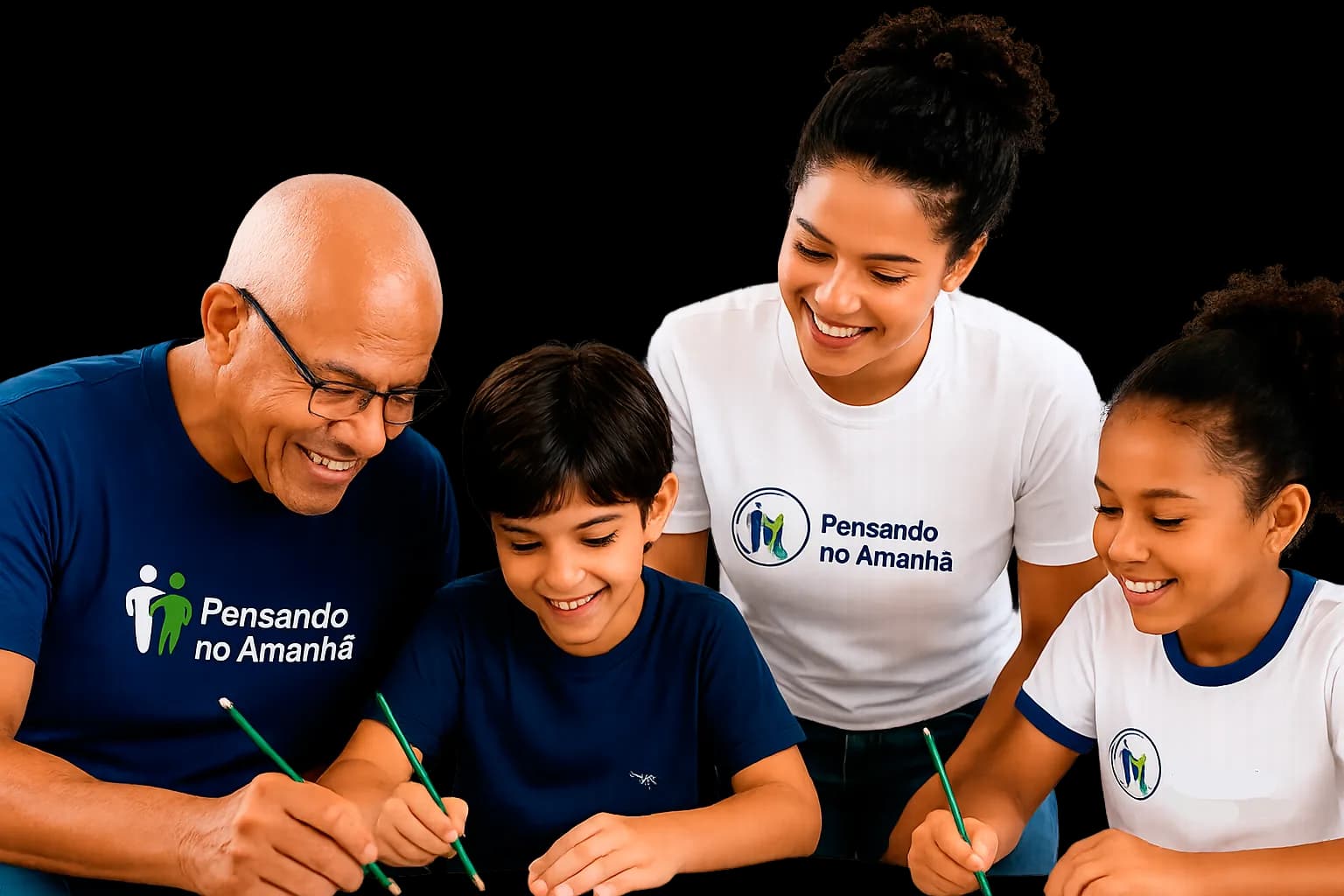 Pessoas fazendo doações para o projeto